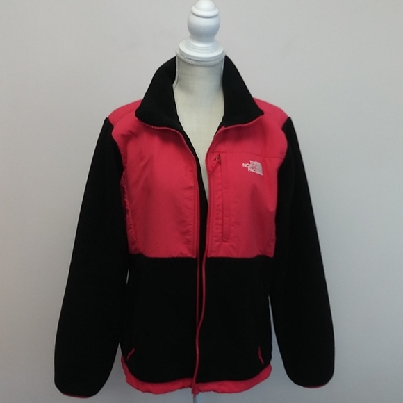 The North Face Jacket Pink And Black 